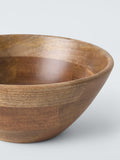 John Lewis mango wood salad bowl 24cm natural - British product