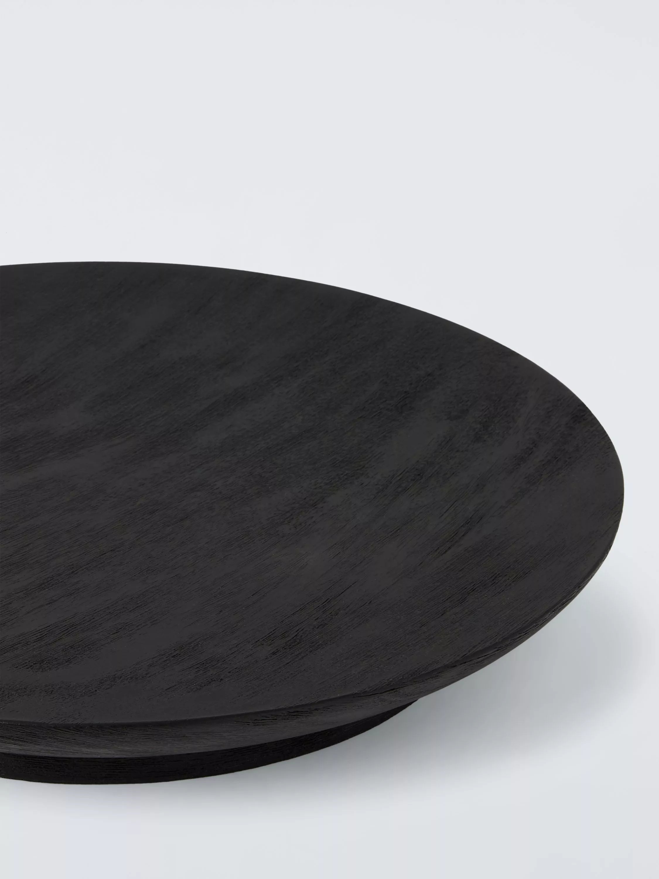 John Lewis Lazy Susan rustic black 38cm, UK version
