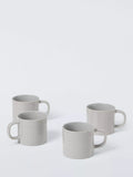 John Lewis speckle glaze stoneware mugs 4-pack (British brand)