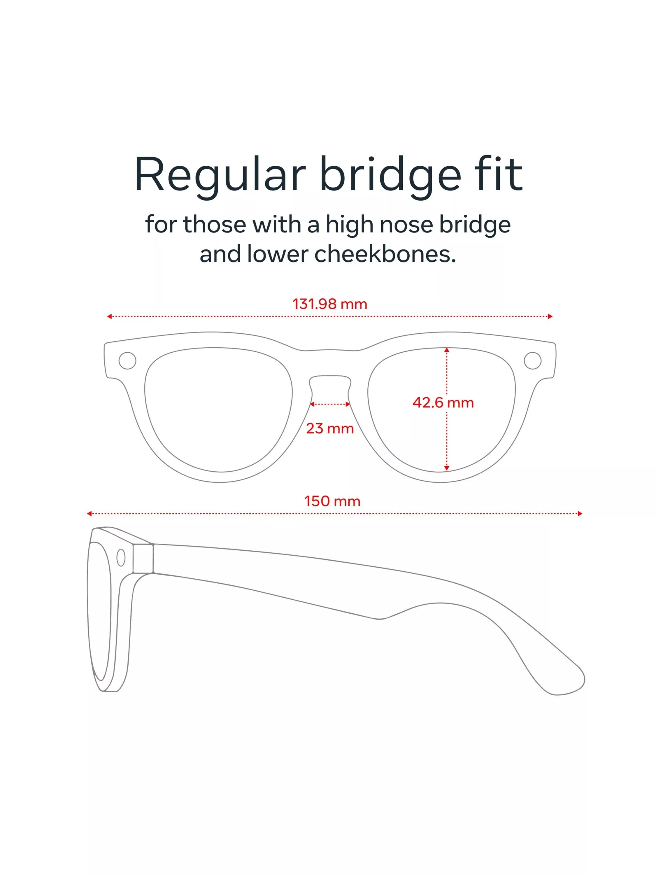Meta Ray-Ban Headliner smart glasses matte black - imported from the UK