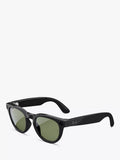 Meta Ray-Ban Headliner smart glasses Shiny Black G15 Green Lens - British product