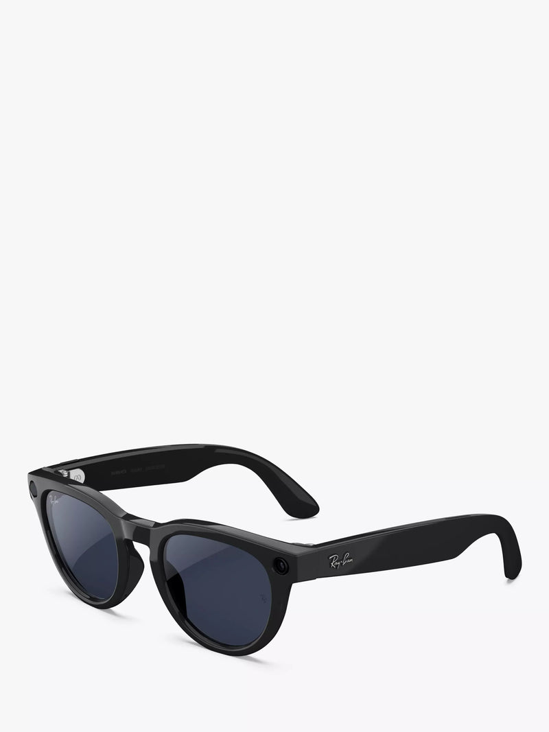 Meta Ray-Ban Headliner smart glasses Shiny Black Transitions - imported from the UK