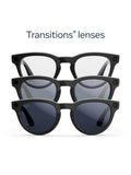 Meta Ray-Ban Headliner smart glasses Shiny Black Transitions - imported from the UK