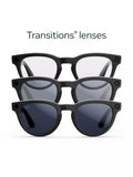 Meta Ray-Ban Headliner smart glasses Shiny Black Transitions - imported from the UK