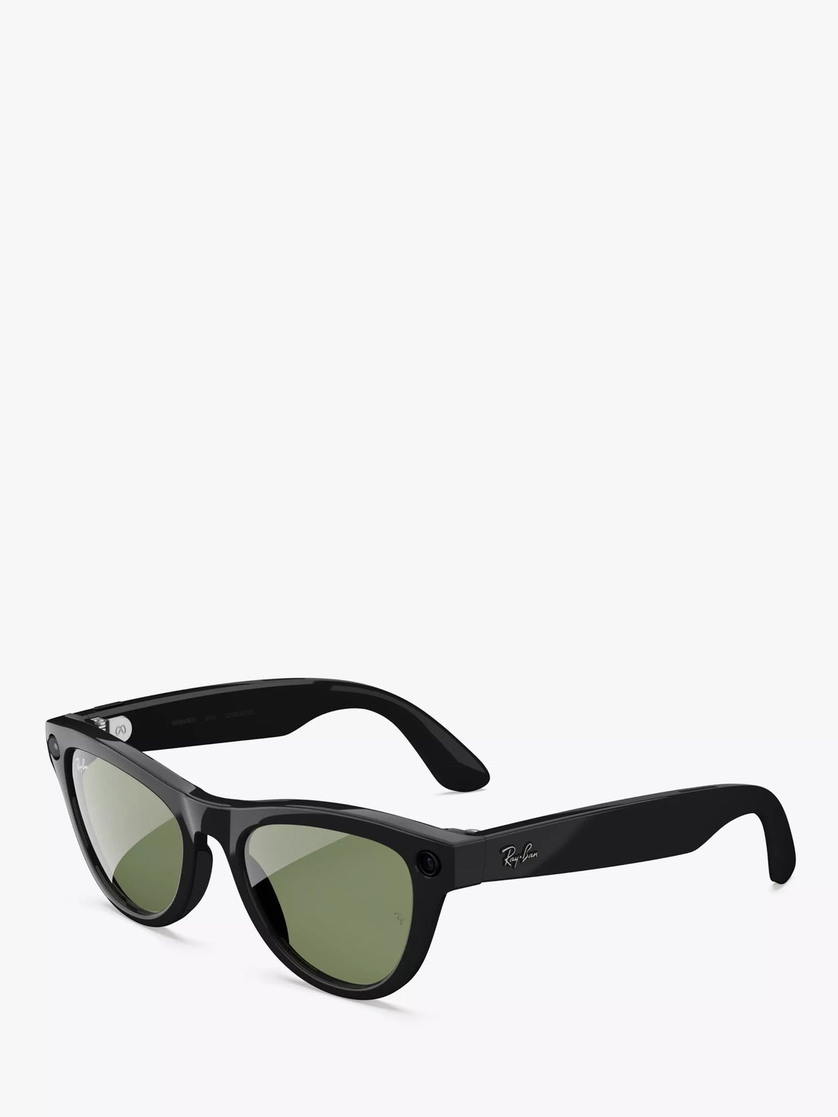 Meta Ray-Ban Skyler smart glasses Shiny Black, imported from the UK