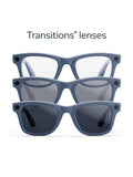 Ray-Ban Meta Wayfarer smart glasses shiny Stella Blue imported from the UK