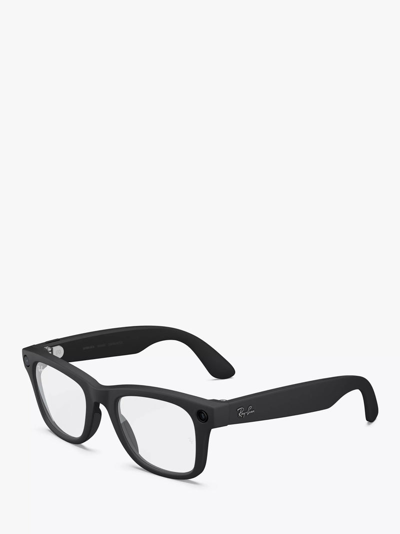 Meta Ray-Ban Wayfarer AI glasses matte black - British product