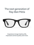 Meta Ray-Ban Wayfarer AI glasses matte black - British product
