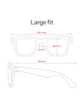 Meta Ray-Ban Wayfarer smart glasses matte black large (British brand)