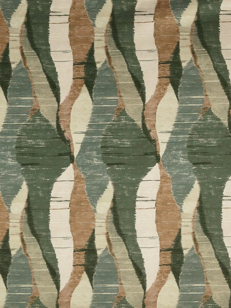 Prestigious Textiles Rafiki furnishing fabric abstract wave design (British brand)