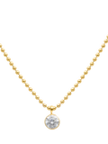 LARNAUTI lab grown diamond solitaire pendant 0.50ct (British brand)