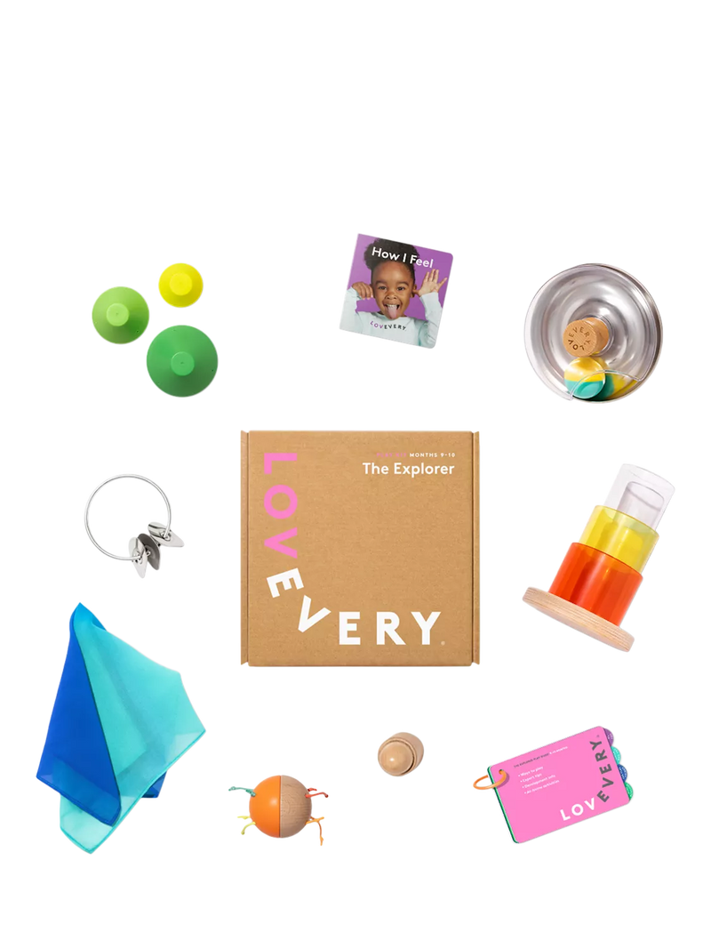 Lovevery The Explorer Play Kit baby play kit, UK version