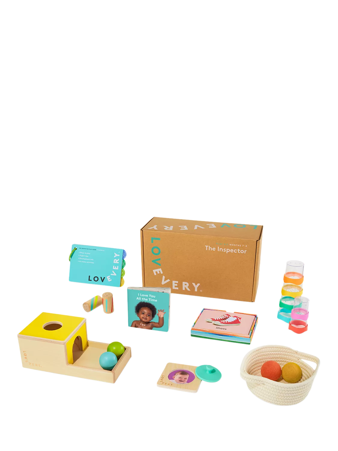 Lovevery Inspector Play Kit 7-8 months, imported from the UK