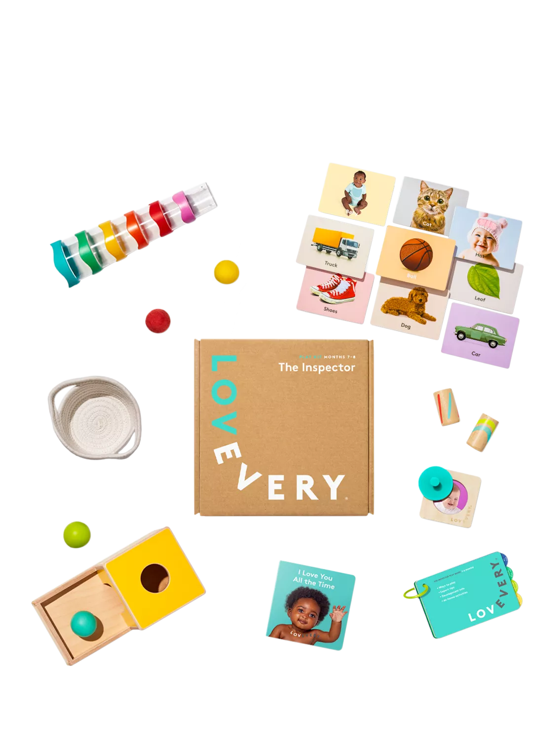 Lovevery Inspector Play Kit 7-8 months, imported from the UK