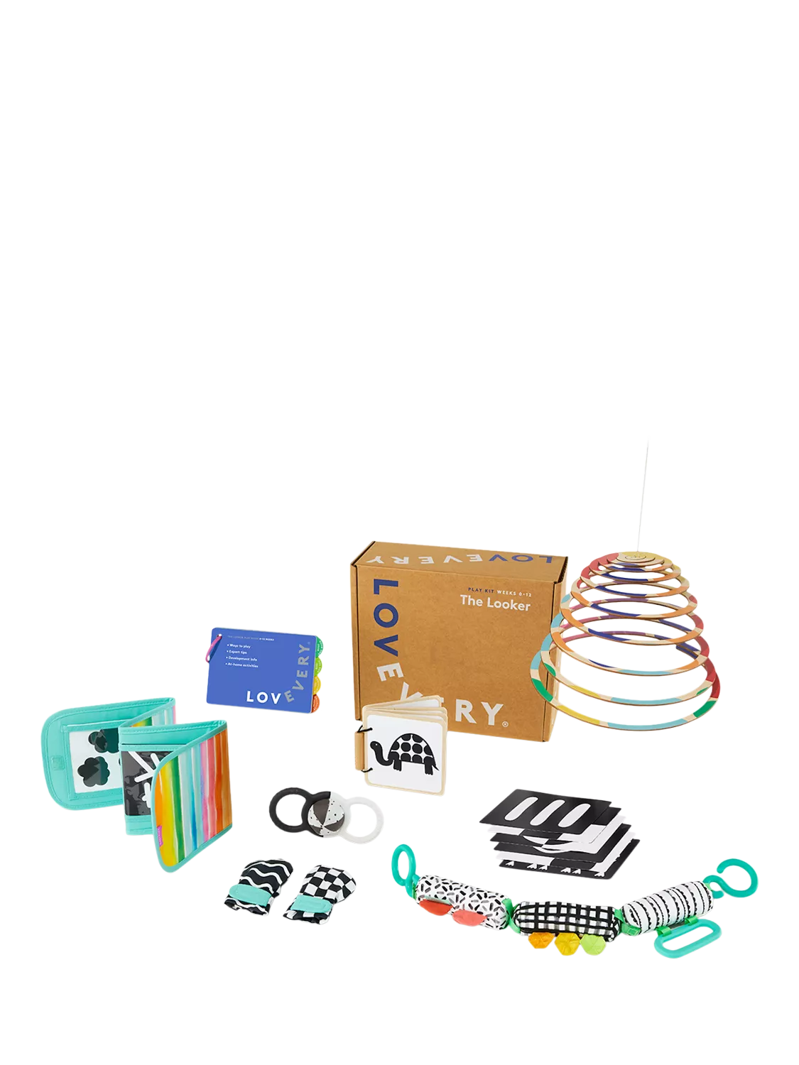 Lovevery The Looker Play Kit baby toy (British brand)