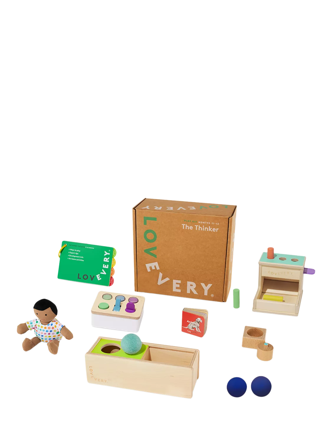 Lovevery The Thinker Play Kit for babies, imported from the UK