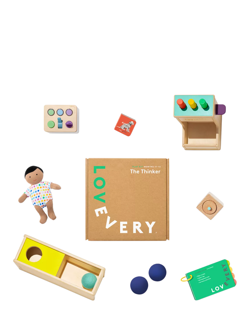 Lovevery The Thinker Play Kit for babies, imported from the UK