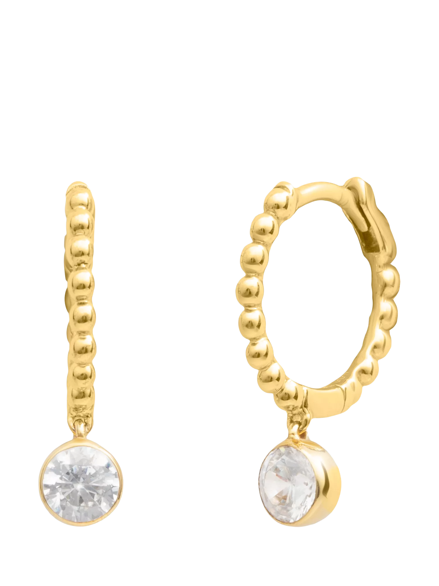 LARNAUTI lab-grown diamond 0.50ct hoop earrings (British brand)
