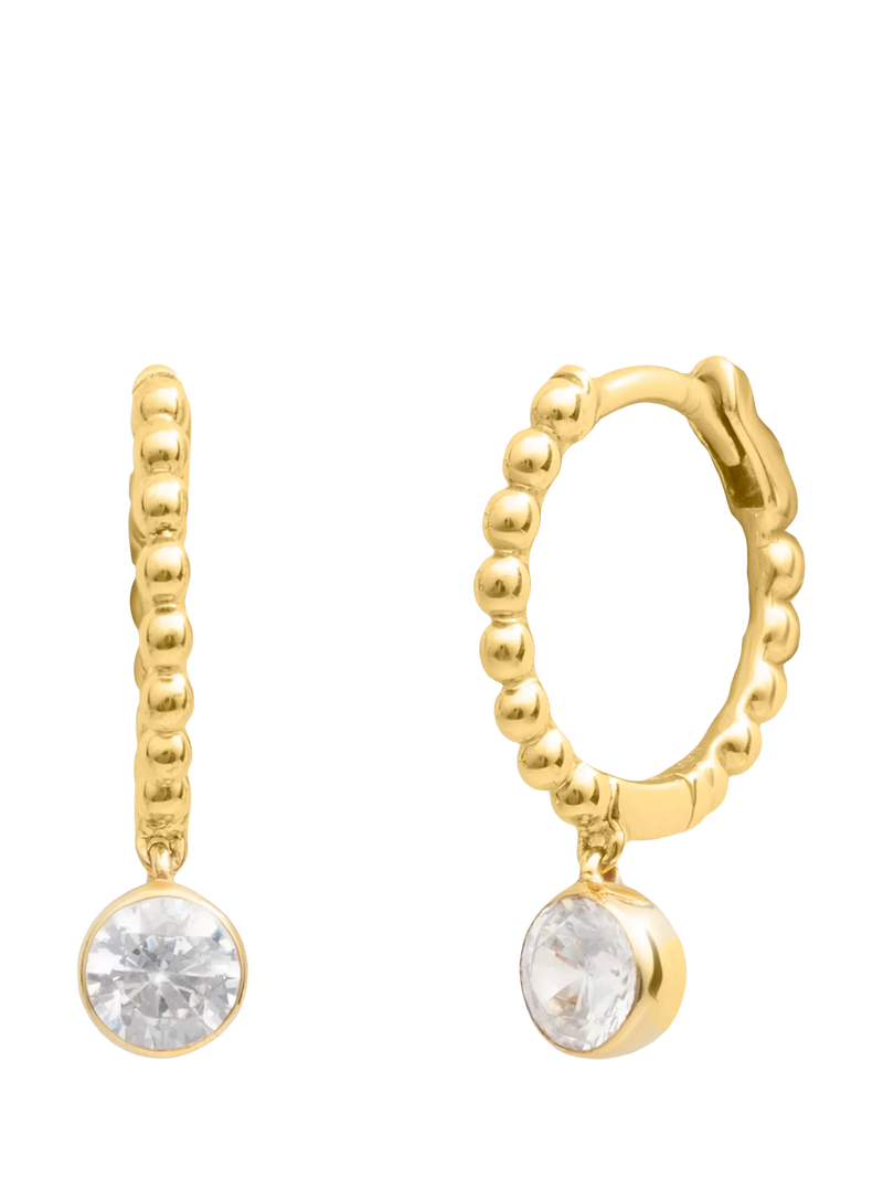 LARNAUTI lab-grown diamond 0.50ct hoop earrings (British brand)