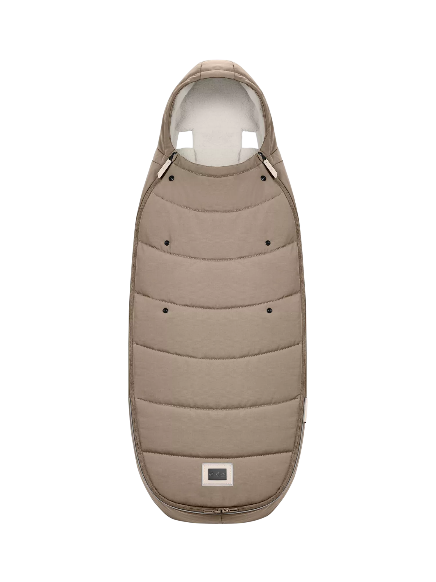 Cybex Platinum pushchair footmuff Cozy Beige (British brand)
