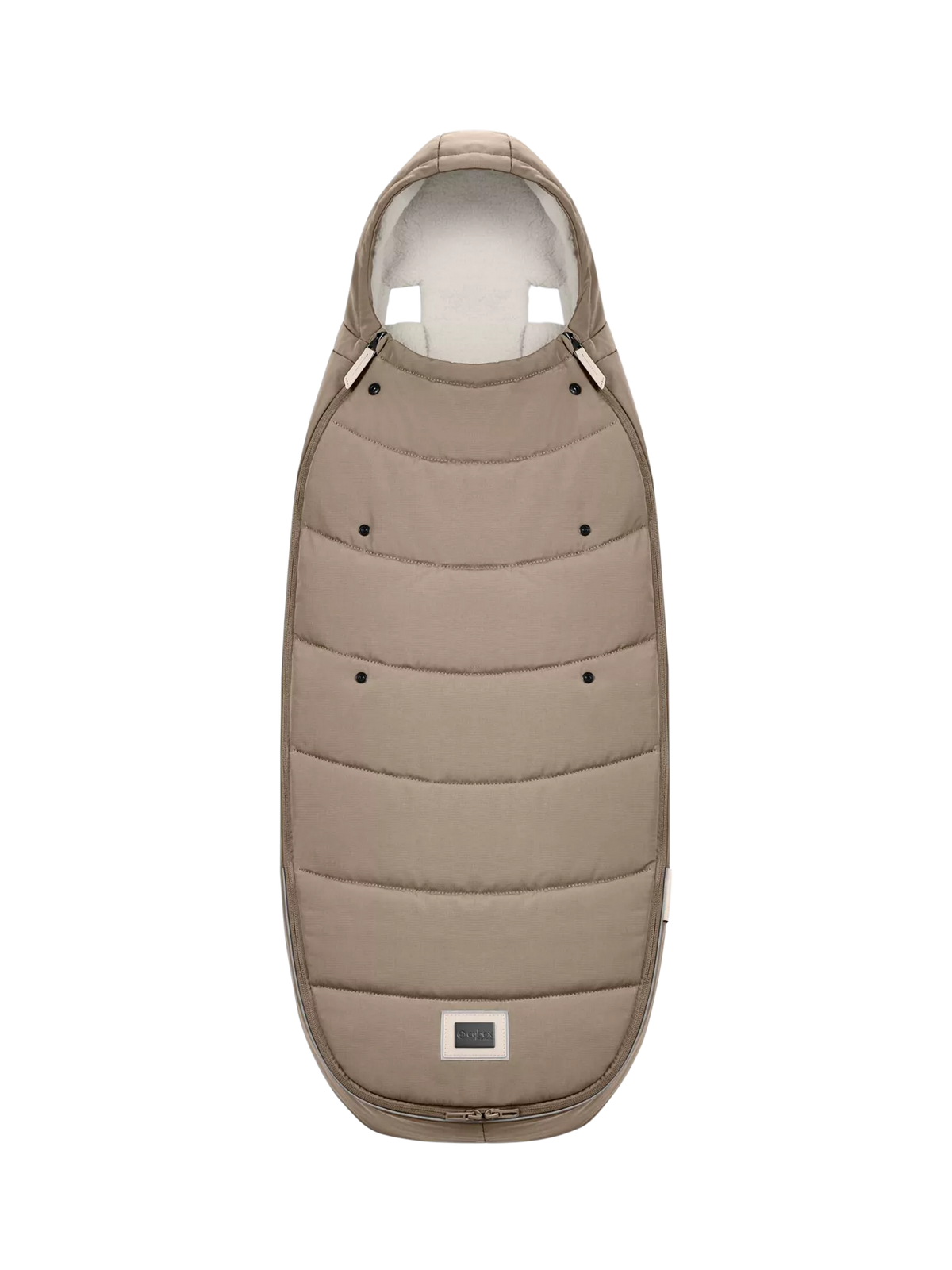 Cybex Platinum pushchair footmuff Cozy Beige (British brand)