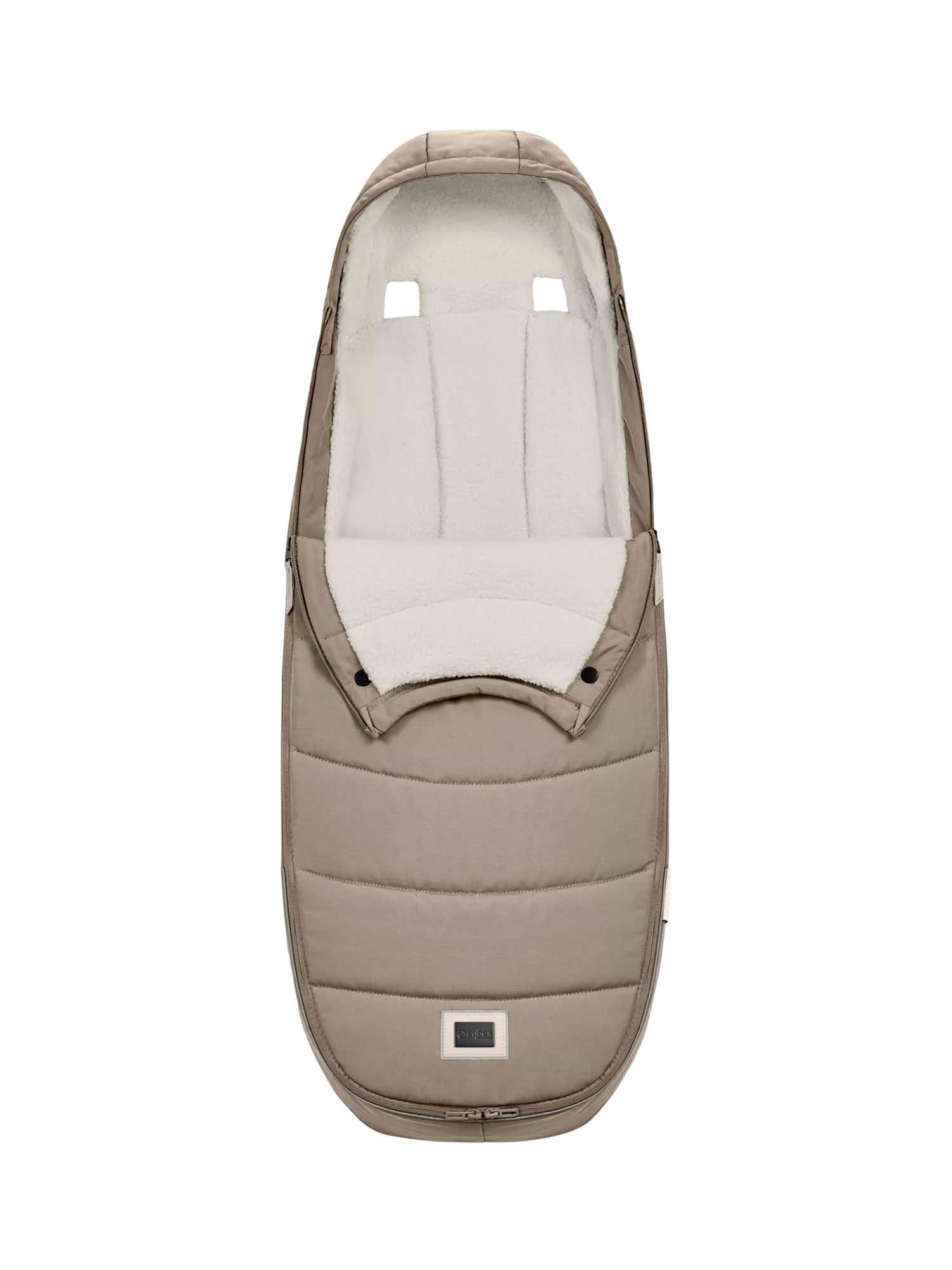 Cybex Platinum pushchair footmuff Cozy Beige (British brand)
