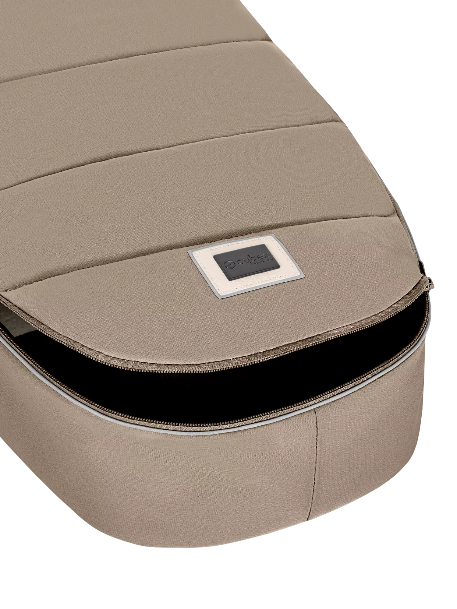 Cybex Platinum pushchair footmuff Cozy Beige (British brand)