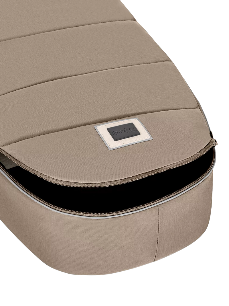 Cybex Platinum pushchair footmuff Cozy Beige (British brand)