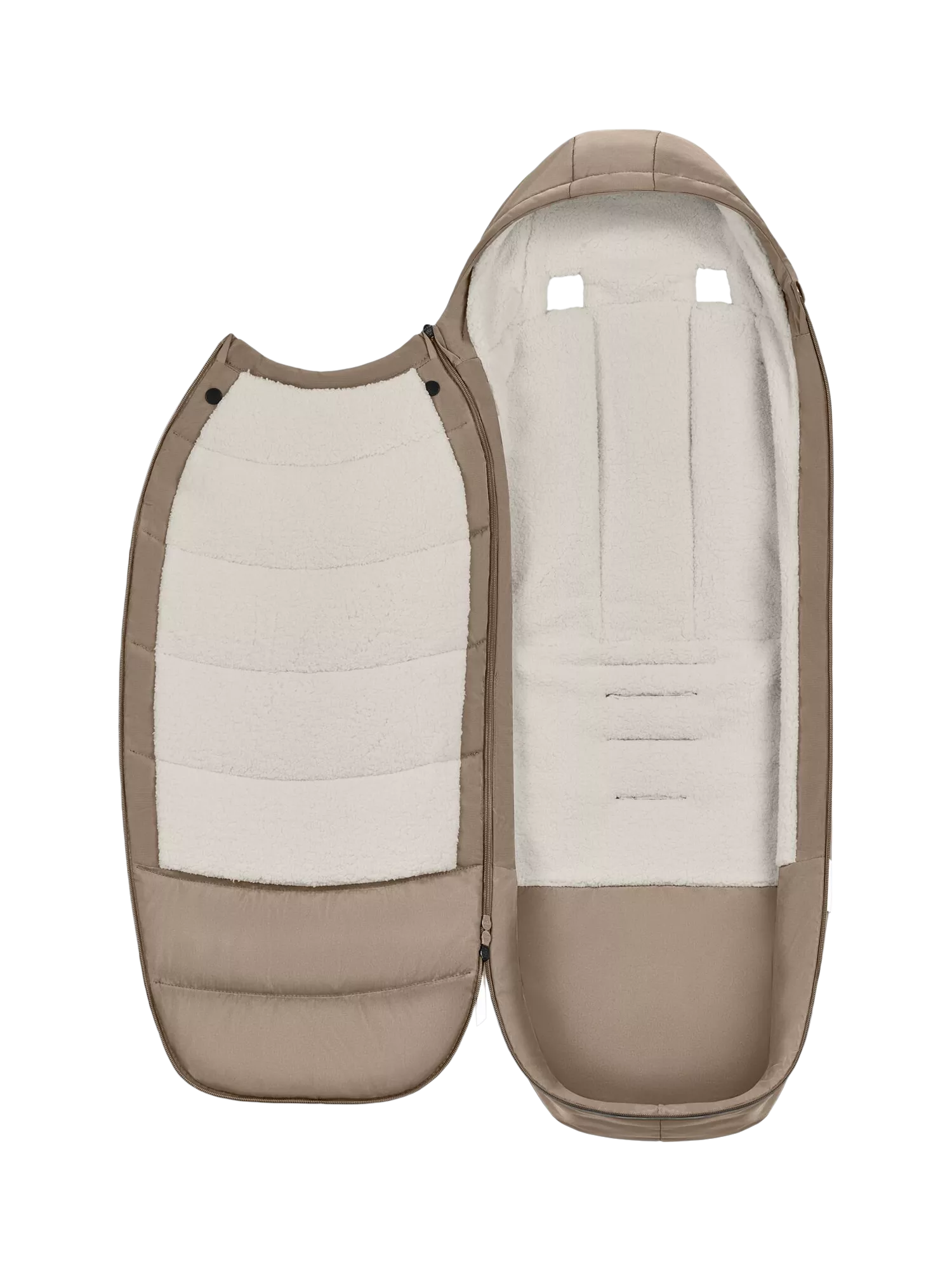 Cybex Platinum pushchair footmuff Cozy Beige (British brand)
