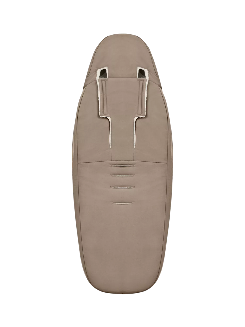 Cybex Platinum pushchair footmuff Cozy Beige (British brand)
