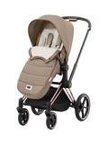 Cybex Platinum pushchair footmuff Cozy Beige (British brand)