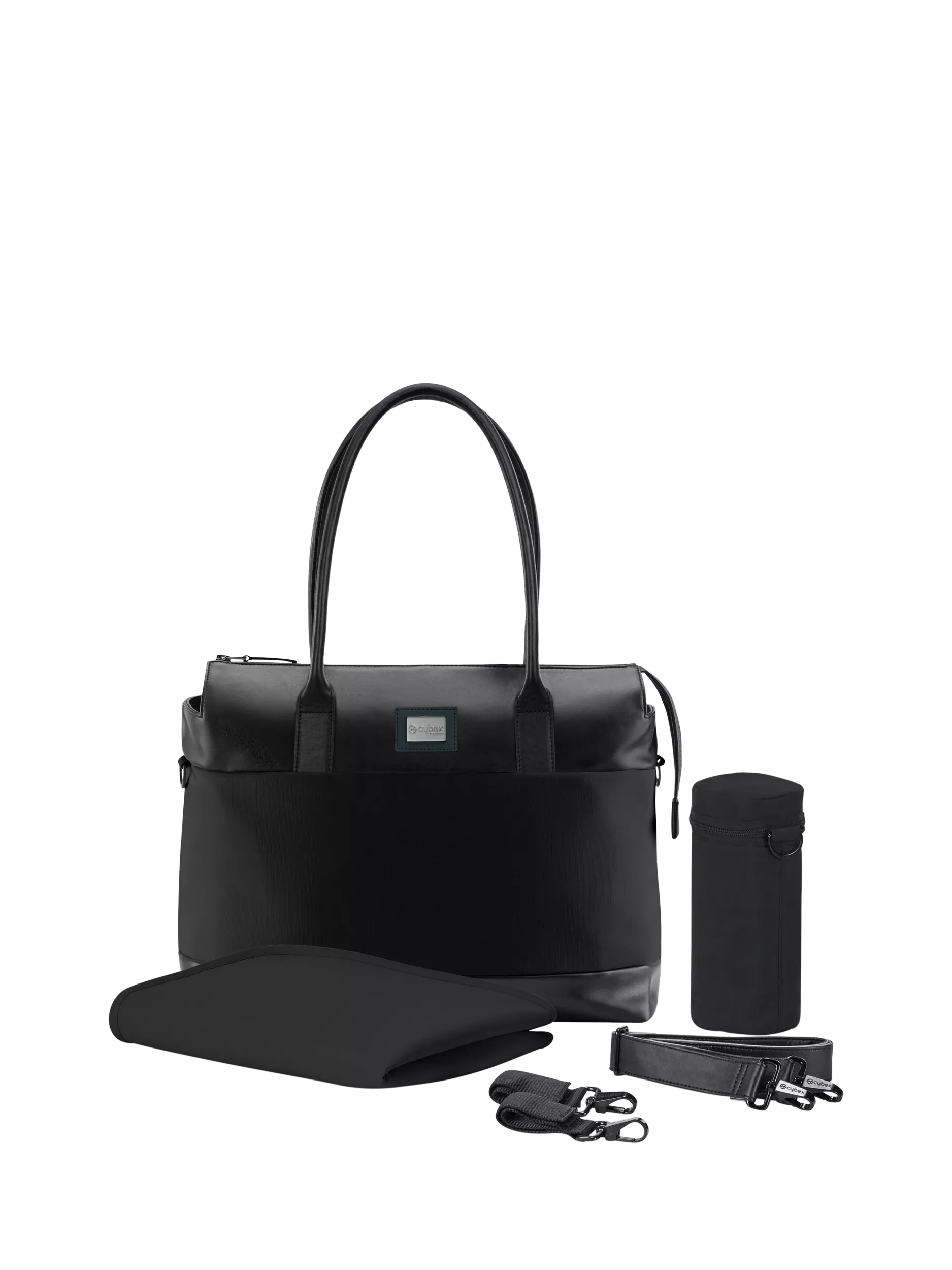 Cybex Platinum Tote Bag black with baby essentials (British brand)