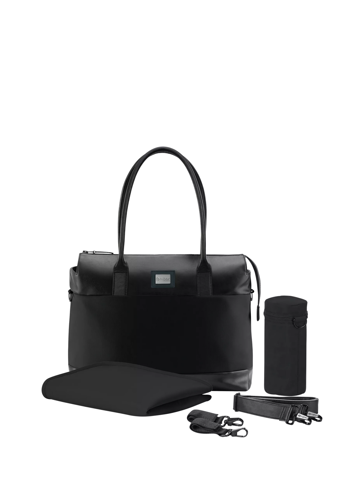 Cybex Platinum Tote Bag black with baby essentials (British brand)