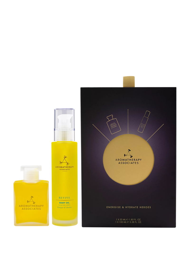 Aromatherapy Associates gift set with Revive oils - British product