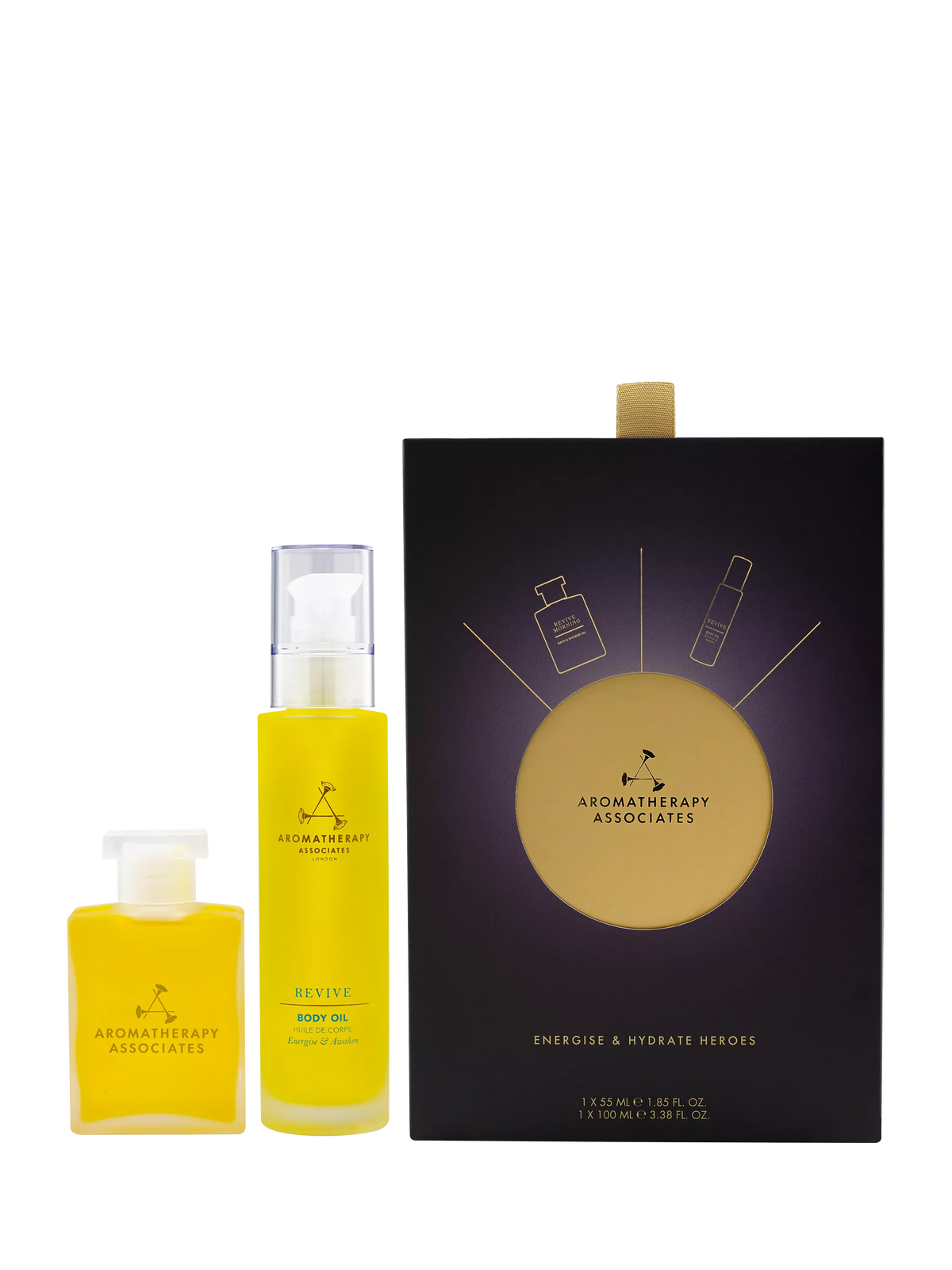 Aromatherapy Associates gift set with Revive oils - British product