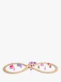 Bigjigs Toys wooden fairy pink train set 35 pieces (British brand)