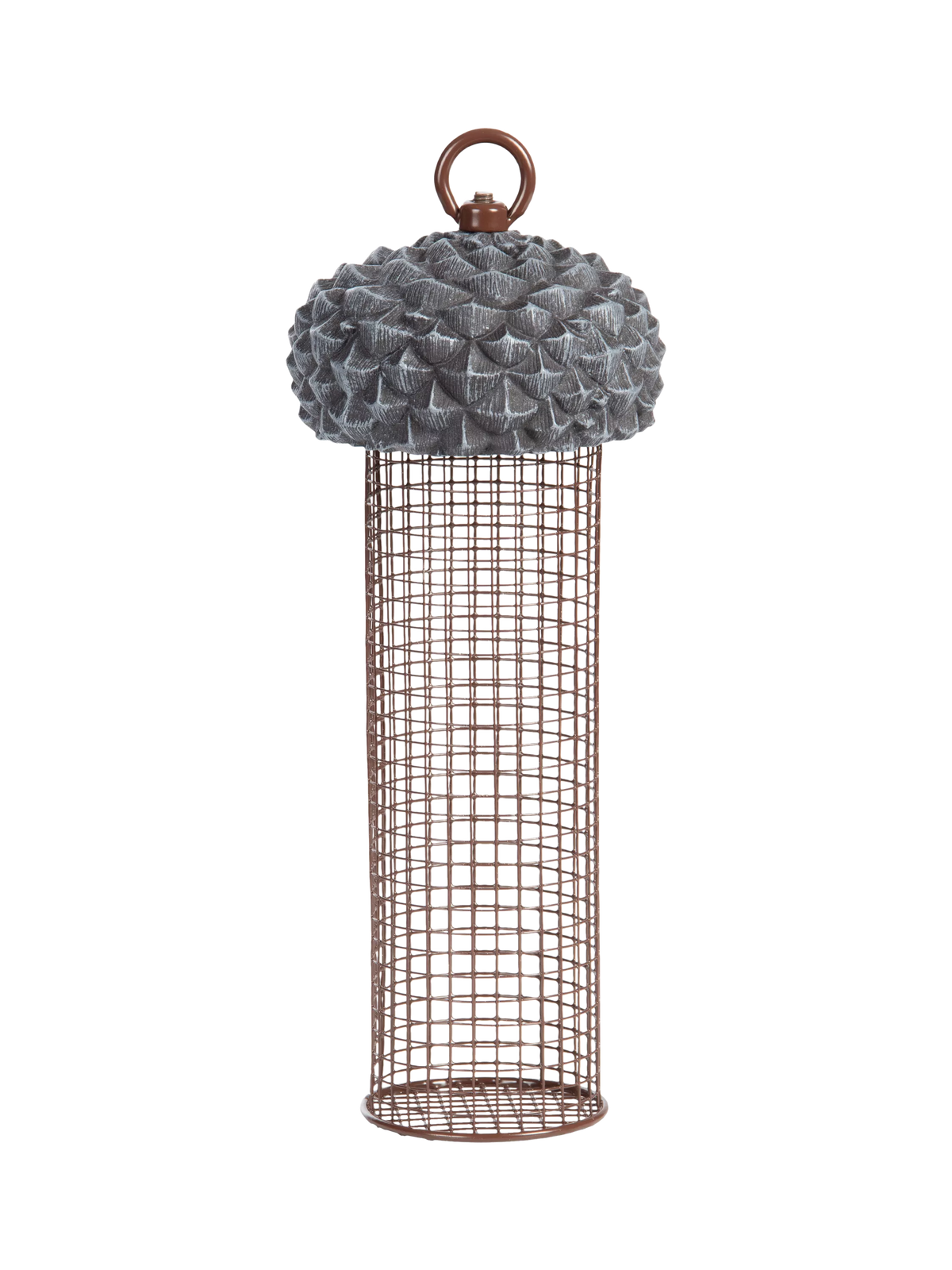 Fallen Fruits acorn bird feeder grey (British brand)
