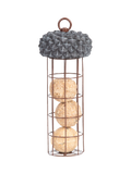 Fallen Fruits acorn suet ball bird feeder, UK version