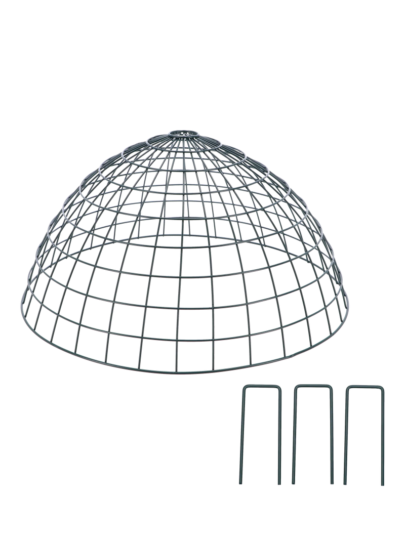 Fallen Fruits metal bird feeder protection cage for songbirds - British product