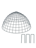 Fallen Fruits metal bird feeder protection cage for songbirds - British product
