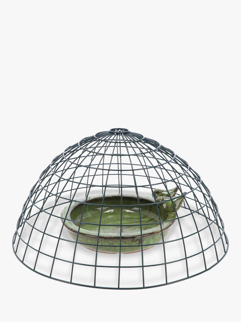 Fallen Fruits metal bird feeder protection cage for songbirds - British product