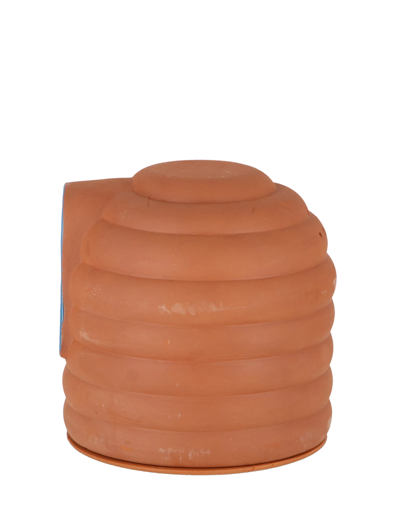 Fallen Fruits terracotta bumblebee pot (British brand)