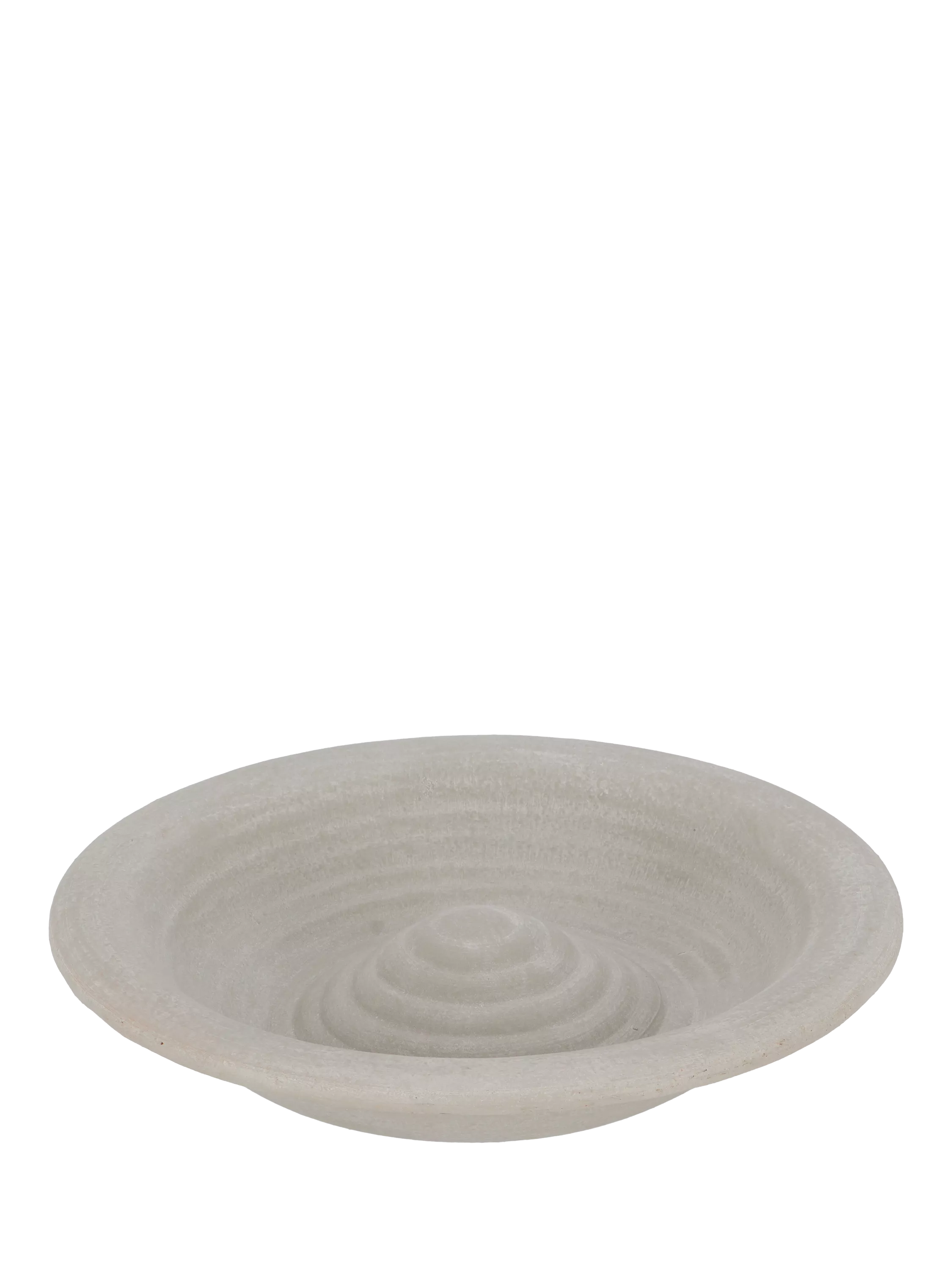 Fallen Fruits Ceramic Bird Bath Grey 28.8cm, imported from the UK