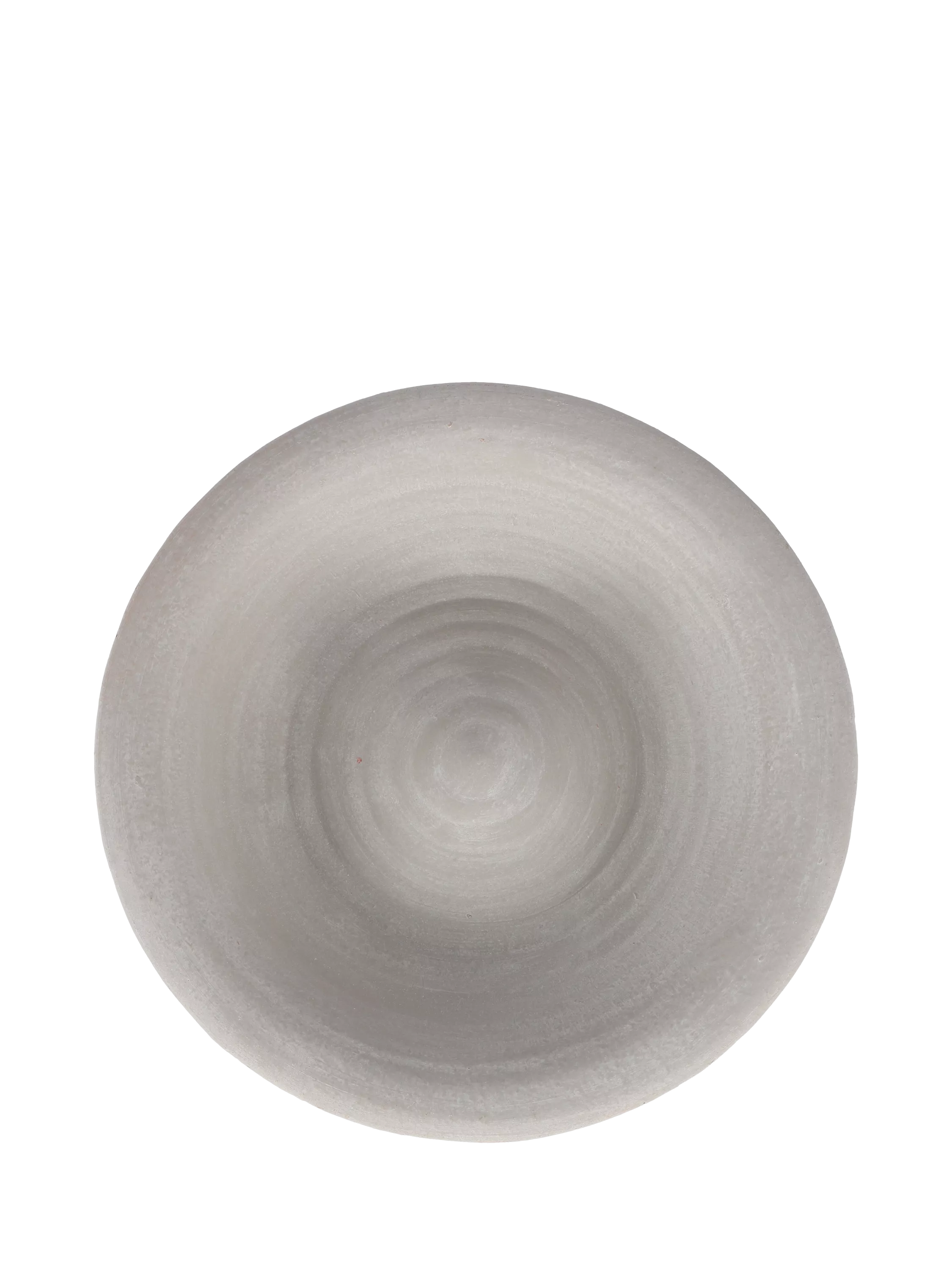 Fallen Fruits Ceramic Bird Bath Grey 28.8cm, imported from the UK