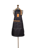 Fallen Fruits denim garden apron (British brand)
