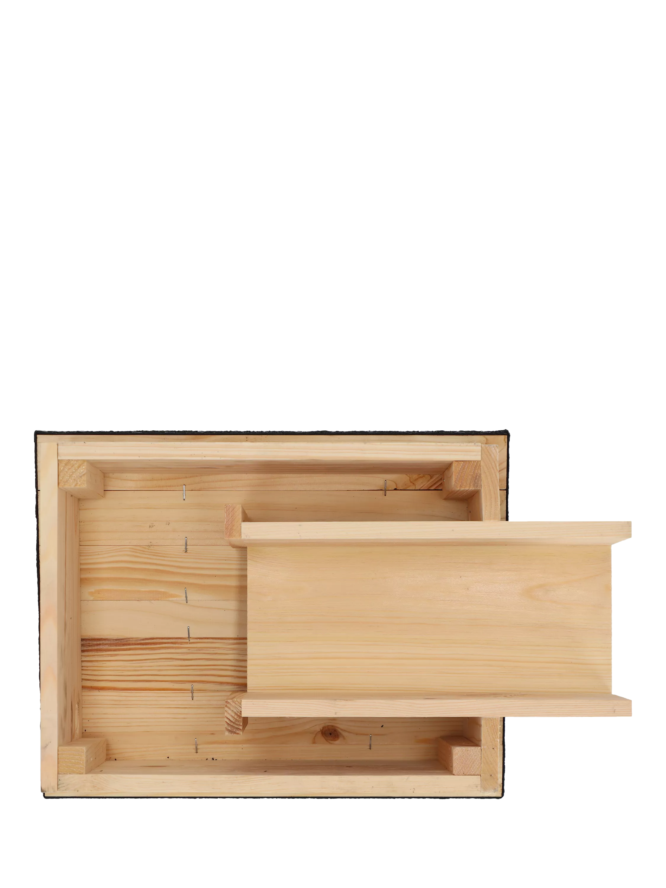 Fallen Fruits Pine Wood Hedgehog House - British product