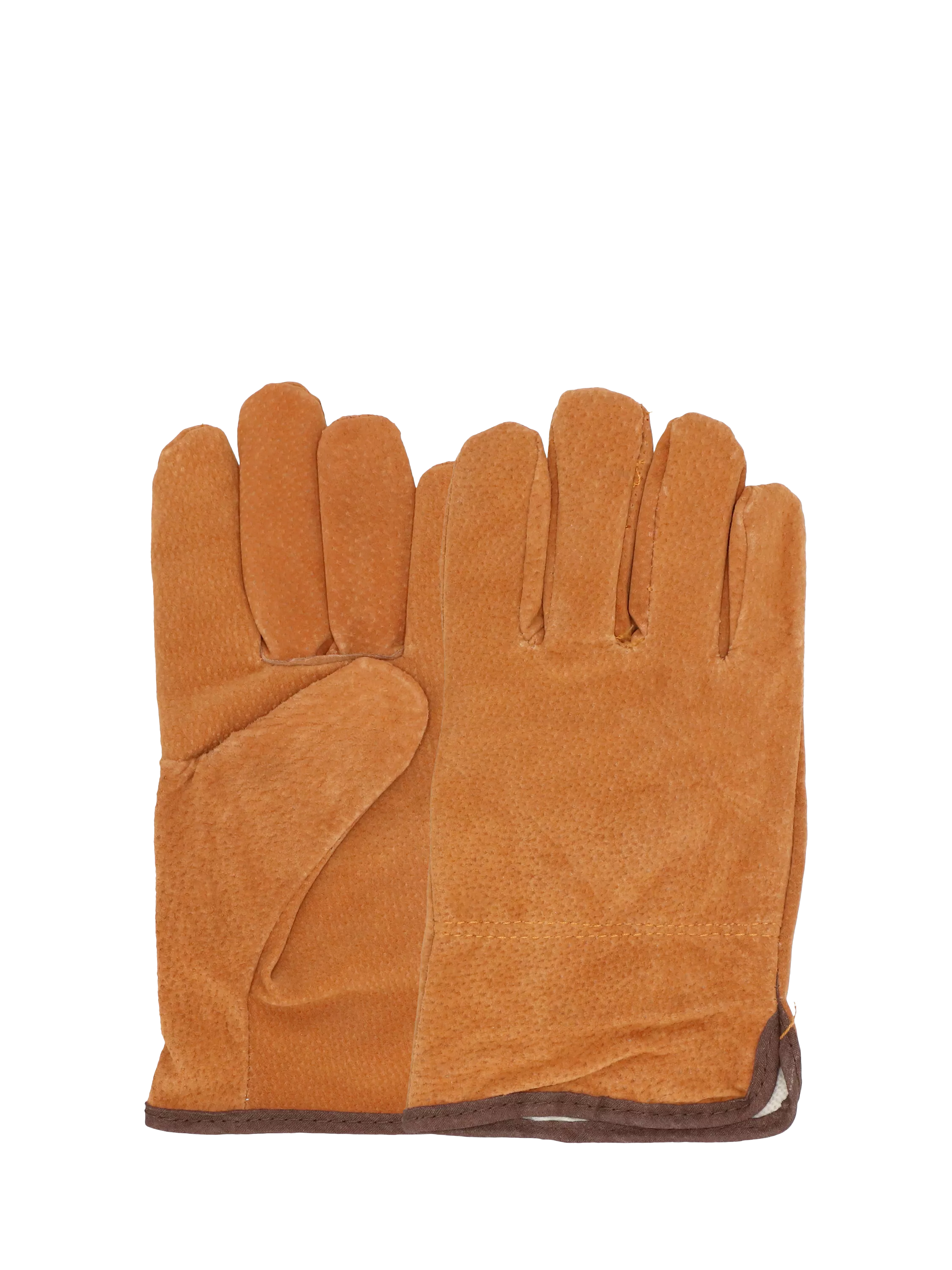 Fallen Fruits leather garden gloves - British product