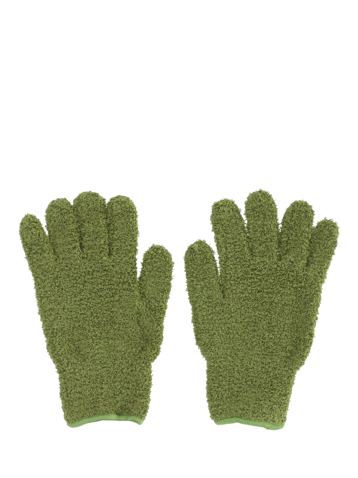 Fallen Fruits plant dusting gloves green - British product
