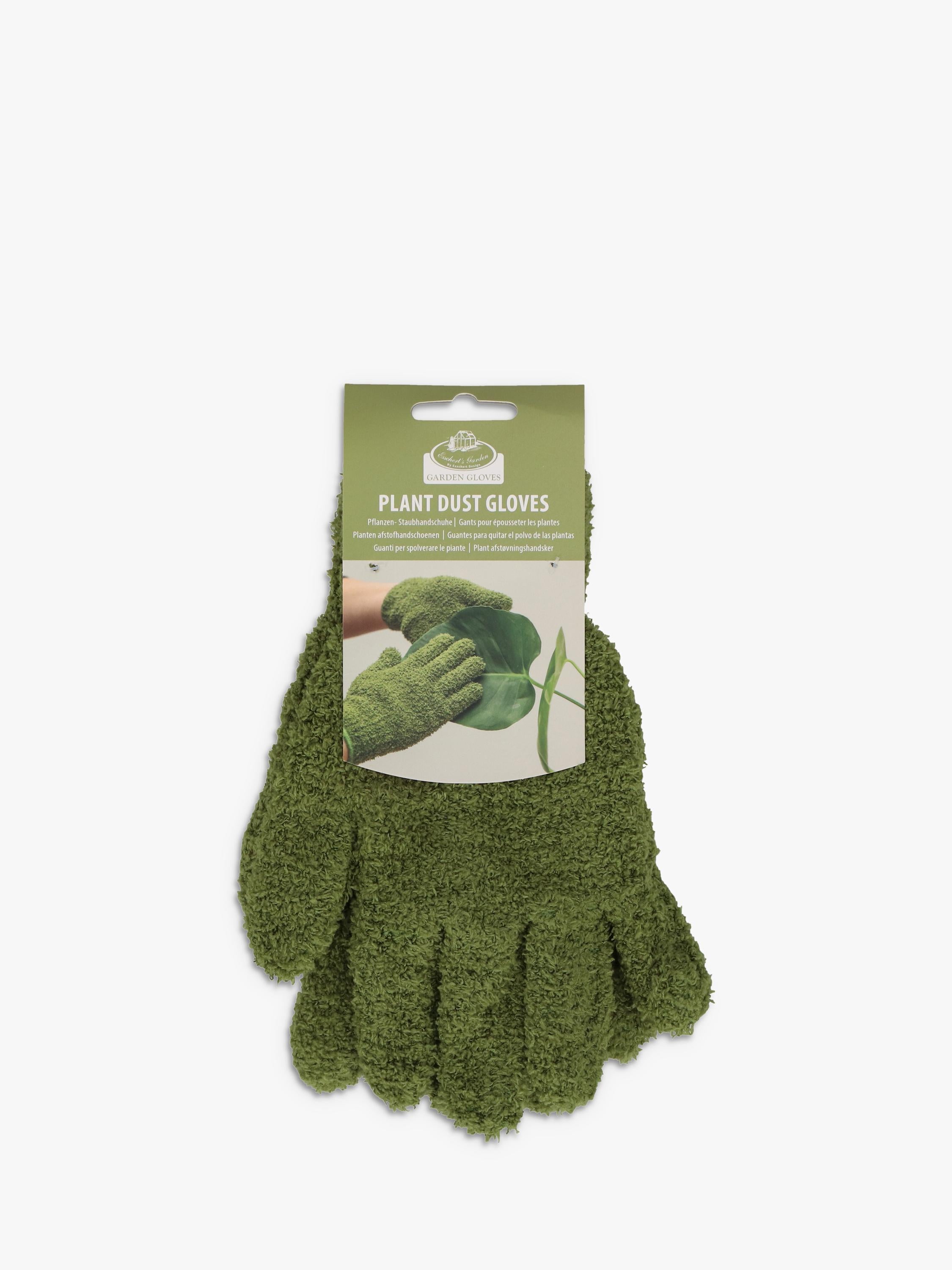 Fallen Fruits plant dusting gloves green - British product