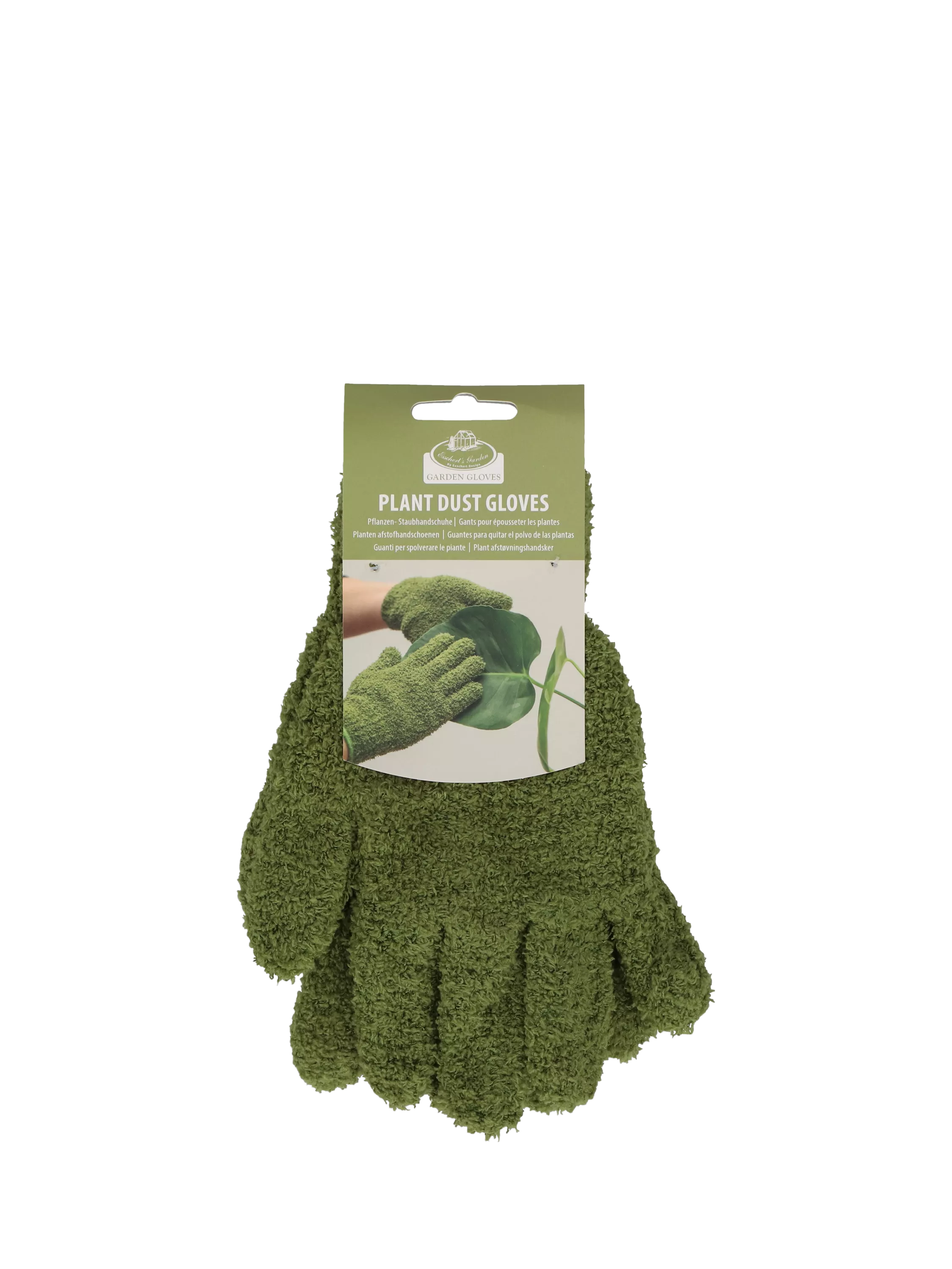 Fallen Fruits plant dusting gloves green - British product